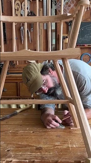 Build a Stick Chair - Video Course by Christopher Schwarz #short #shorts #woodworking #chairmaking