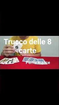 TRUCCO DI MAGIA con un mazzo di carte Tutorial sul canale