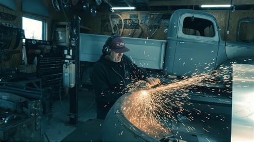 The 1940 Ford shop truck restoration continues with big progress