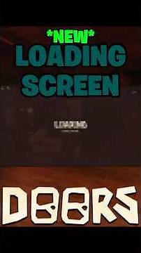 *NEW* Loading Screen coming soon to Roblox Doors in an upcoming update!