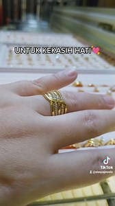 2.5K views · 44 reactions | CINCIN ISTIMEWA UNTUK KEKASIH HATI. Diskaun Rm50/pc dari harga asal pada tag untuk Cincin Emas Permata 916%. SALE EMAS CUTI SEKOLAH 916% RM245/gm .NANG MURAH‼️ | Kedai Emas Al - Aqsa Jewels Online | Facebook