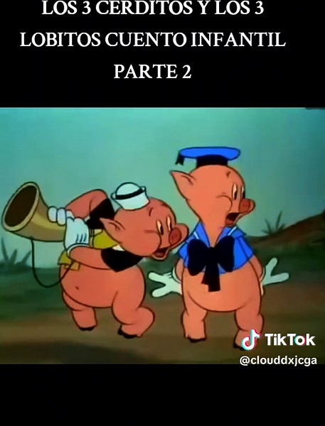 Los 3 Cerditos y los 3 Lobitos: Cuento Infantil