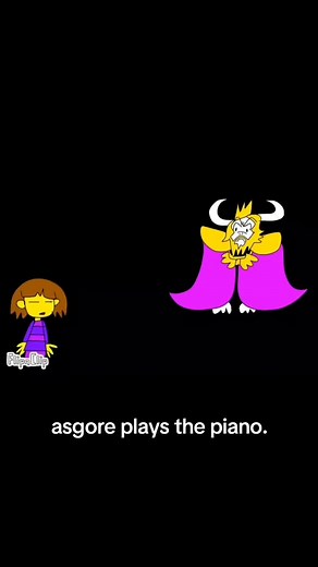 Asgore Piano Performance in Undertale