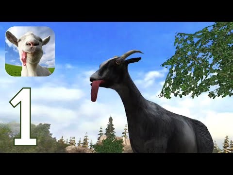Goat Simulator Free - Gameplay Walkthrough PART 1 (iOS,Android)
