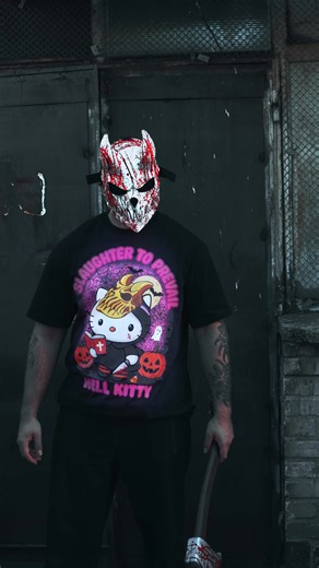 Redesigned Hell Kitty for Halloween Enthusiasts