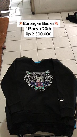 Kalo ada yang mau bisa langsung WA admin yang ada di bio, Brandnya ada 30pcs lebih silahkan di itung lagi aja, enak banget buat di livesalein 45k jg💥