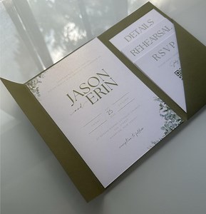 Angle Pocket Invitation Template for Cricut Design Space - Etsy