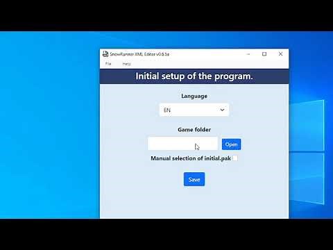 Como descargar y usar la herramienta SnowRunnerXMLEditor