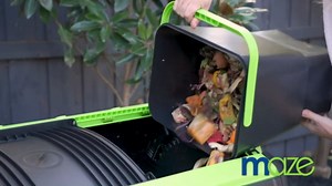 Maze 1.85 Gallon Kitchen Caddie Compost Bin