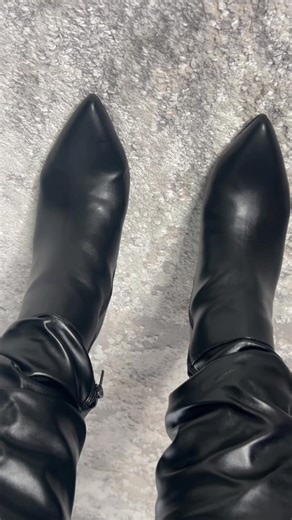 Dress and boots combo 💋 #boots #dresses