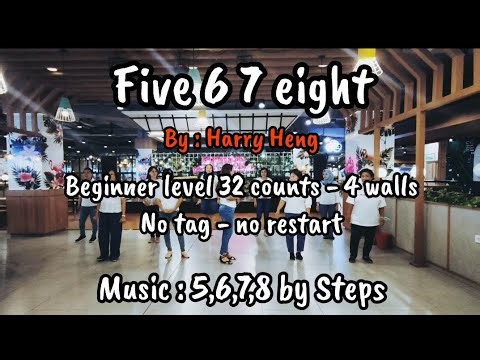 Five 6 7 Eight Line Dance