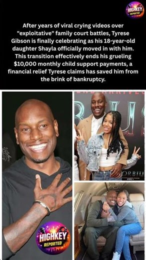 Tyrese Finally Wins! 🏆 No More $10K Child Support! #Tyrese #Shorts