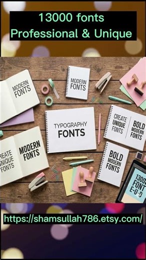 13000+ Multilingual Fonts Bundle | English, Urdu, Pashto, Script, Serif (Digital Download)