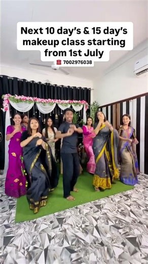 next 1o day 15 days mekup class starting from 1st july