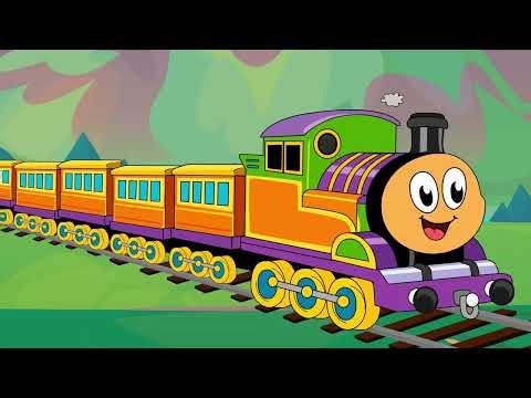 Train Song Choo Choo Train Song for Children, Babies, Kids and Toddlers | Counting Song Patty Shukla