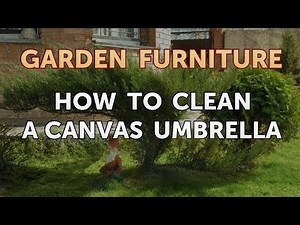 How to Clean a Canvas Umbrella
