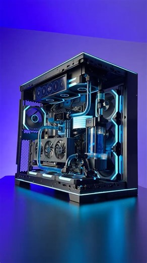 Build com Water Cooler Custom #watercoolercustom #pcgamer #setupgamer #pcbuild