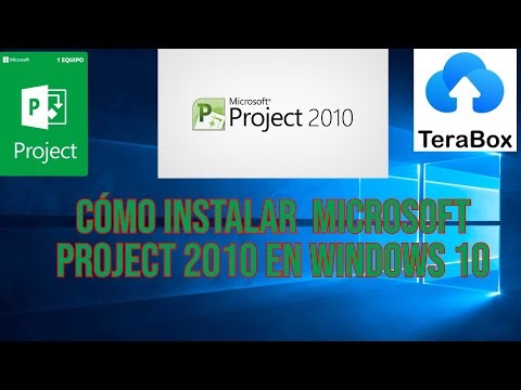 Cómo instalar Microsoft Project 2010 en Windows