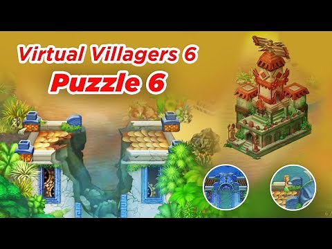 Puzzle 6: Underwater Temple | Virtual Villagers 6: Divine Destiny Walkthrough Gameplay