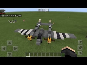 Minecraft P-38 Lightning Tutorial