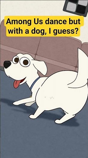Among Us Dance… But It’s a DOG?! 🐶😂