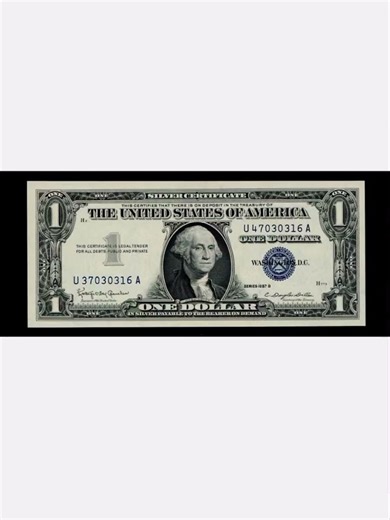 1957-B 1$ Silver Certificate Mismatched Serial Number Error