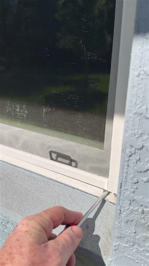 How to remove window screens #shorts