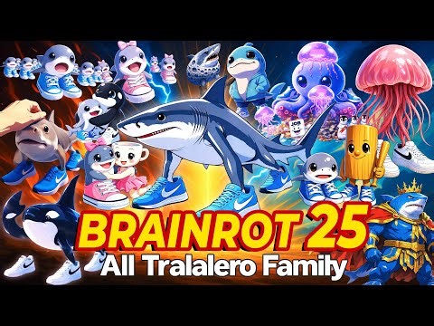 Smirkzy - Brainrot Anime Opening Song Pt. 25 (Official Music Video) feat. TRALALERO FAMILY