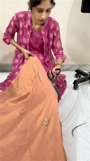 Soft • Royal • Timeless ✨Dyable fabric lehenga with handcrafted elegance Fashion jo bolta hai khud ✨