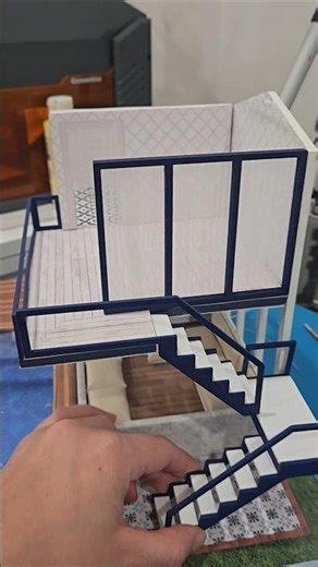 Tiny Staircase Build 🪜✨ Connecting First & Second Floor!