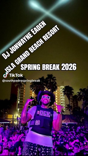 Spring Break 2026🏖🏝 official Dj @JWE333 at @Isla Grand Beach Resort, SPITX Spring Break Headquarters. Free cover to all hotel events if you book your stay. #southpadreisland #CollegeSpringBreak #SPISpringBreak #springbreak #956rgv
