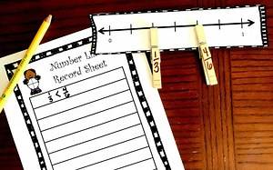 FREE Hands-On Comparing Fractions Activity Using A Number Line
