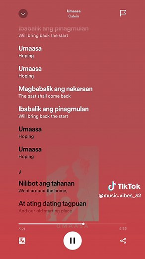 Calein - Umaasa: Lyrics and Music Vibes