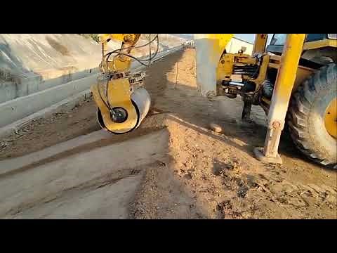 How To compact Soil on slope