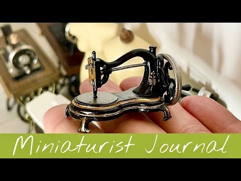 A miniature Windsor sewing machine