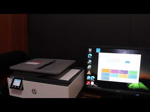 HP OfficeJet Pro 9025 WiFi SetUp Computer or Laptop Windows 10.