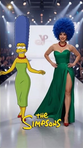 THE SIMPSONS IN REAL LIFE #simpons #ia #animate