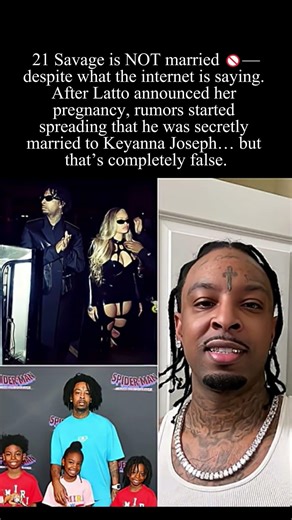 21 Savage is NOT married despite internet rumors #21Savage #Latto