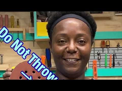 Easy DIY Orbital Sander Repair/ Easily Repair the Hook and Loop Pad for your Sander