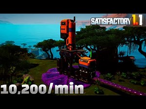 Mining ALL THE SAM ORE in the world in satisfactory 1.1