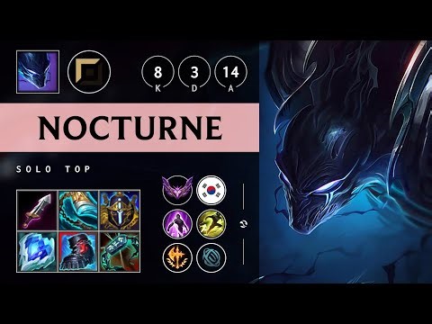 Nocturne Top vs Yone - KR Master Patch 25.18