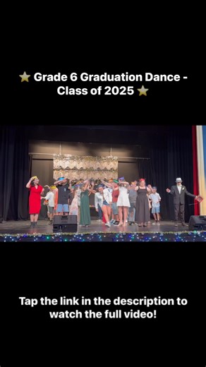 Link to full video: https://drive.google.com/file/d/1clVUZVxRb4B0OR_Dy8UyCwbK-GcMnXTf/view?usp=drive_link Join us in celebrating a wonderful milestone as our Grade 6 students take the stage with their heartfelt graduation dance to Unwritten. Their teamwork, dedication, and joy shine through every moment. Watch with pride as they create memories to treasure and bring their final year to a beautiful close! ⭐️ | Stawell Primary School