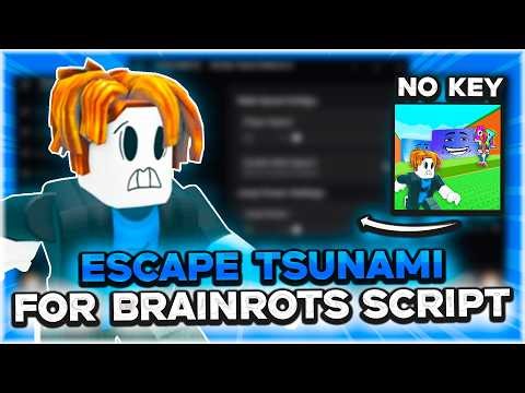 ESCAPE TSUNAMI FOR BRAINROTS SCRIPT | Auto Farm, Auto Brainrots, God Mode, OP, No Key | 2026 Roblox