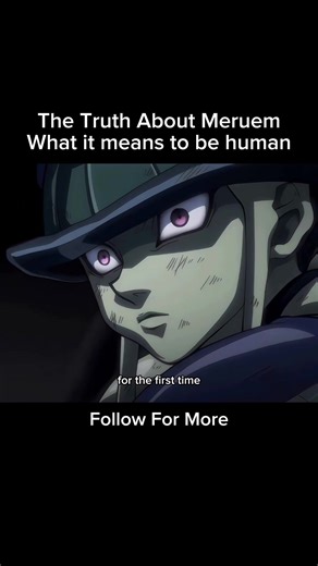 In Hunter x Hunter, Meruem isn’t born evil he’s born believing that strength equals value. This video breaks down Meruem’s philosophy, how power shaped his worldview, and why his relationship with Komugi completely dismantles his idea of meaning. Meruem represents the belief that superiority justifies rule, until he encounters a human who has no power, no status, and no dominance yet changes him more than anyone else. Hunter x Hunter uses Meruem to explore the difference between power and humani