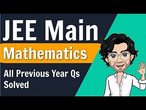 JEE Mains: Maths Important Topics Video Lecture