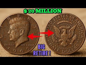 Most valuable coin 1969 Half Dollar Coin Worth Big Money Rare Kennedy Half Dollar Value You Must See