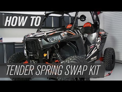 How To Install Polaris Tender Spring Swap Kit | RZR XP 1000