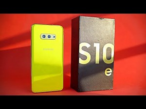 Samsung Galaxy S10E "YELLOW MADNESS" - UNBOXING & FIRST LOOK!