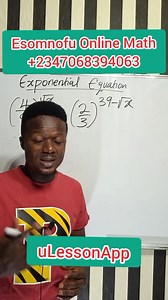8.6K views · 747 reactions | Exponential Equation | Esomnofu Online MATH | Facebook