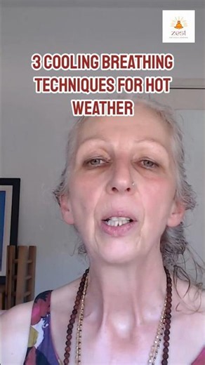 3 Cooling Breathing Techniques for Hot Weather
